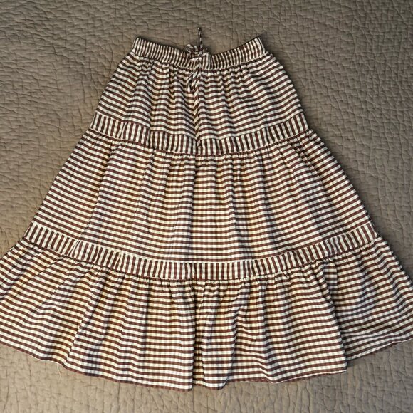 &merci Dresses & Skirts - &Merci Gingham Maxi Skirt (NWT)
